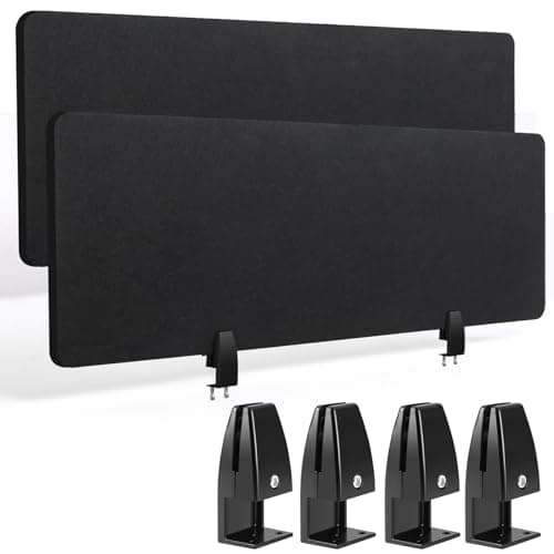 Wesiti Wesiti Acoustic Desk Divider (2-pack, 47.24 × 15.75 in)