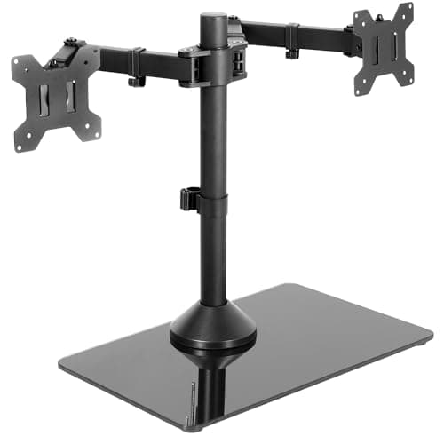 VIVO VIVO Freestanding Dual Monitor Stand (STAND-V002FG)