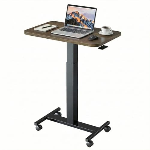 HUANUO HUANUO Small Rolling Laptop Standing Desk (T-base)