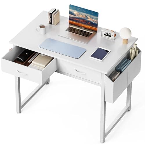 DUMOS 32″ Desk with Drawers