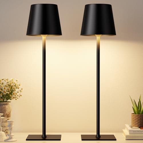 Kakanuo Kakanuo Cordless Rechargeable Table Lamp (2-pack)