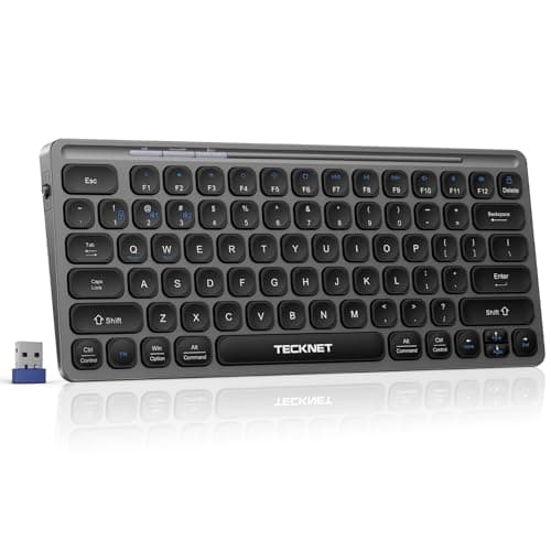 TECKNET TECKNET 89-Key Rechargeable Wireless Keyboard