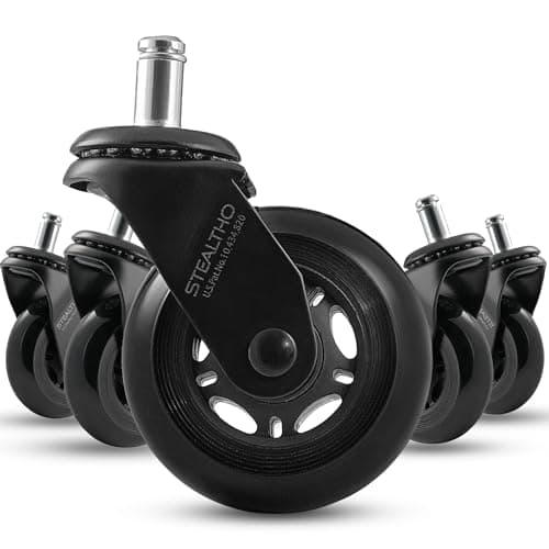 STEALTHO STEALTHO Original Office Chair Wheels (Set of 5)