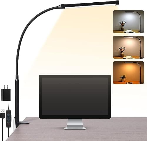 Voncerus Voncerus LED Clamp Desk Lamp