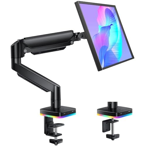 RGB Gas Spring Monitor Arm RGB Gas Spring Monitor Arm with USB Hub (13–32in)
