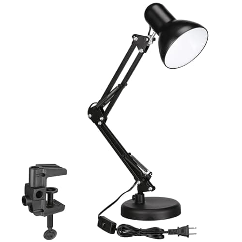 TORCHSTAR TORCHSTAR Metal Swing-Arm Desk Lamp (E26)