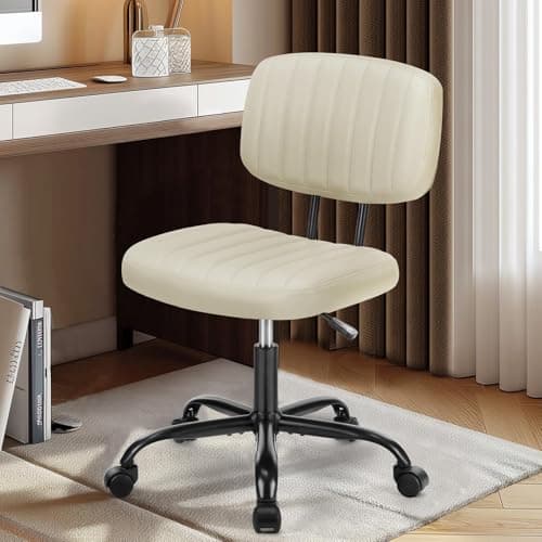 DUMOS DUMOS Armless Office Chair with Lumbar Support
