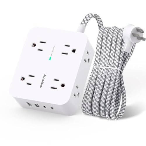 HANYCONY HANYCONY Surge Protector Strip with USB-C