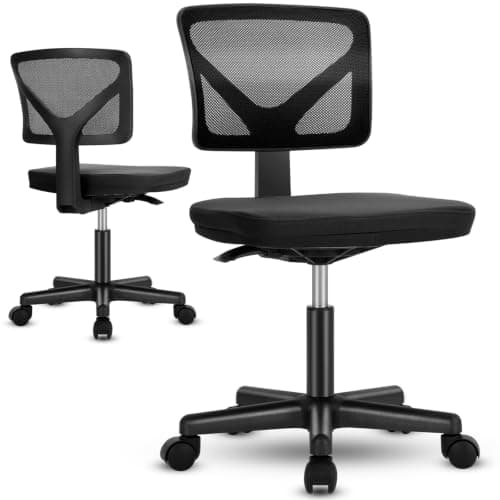 OLIXIS OLIXIS Armless Ergonomic Small Desk Chair
