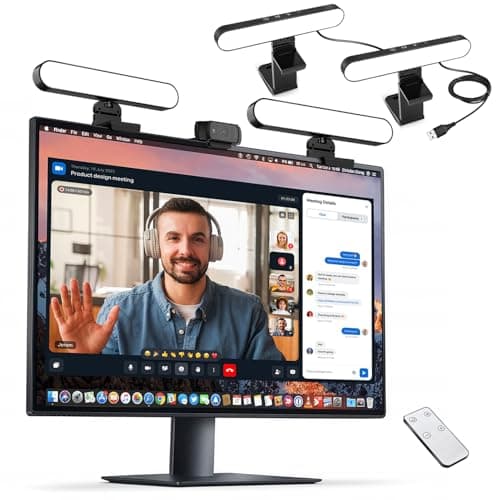 yAyusi yAyusi Dual-Lamp Video Conference Light