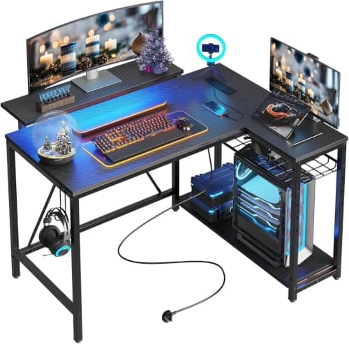 Bestier 42″ L-Shaped Desk