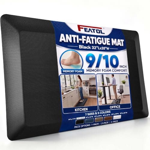 FEATOL FEATOL Extra-Thick Anti-Fatigue Mat (20 × 32 in)
