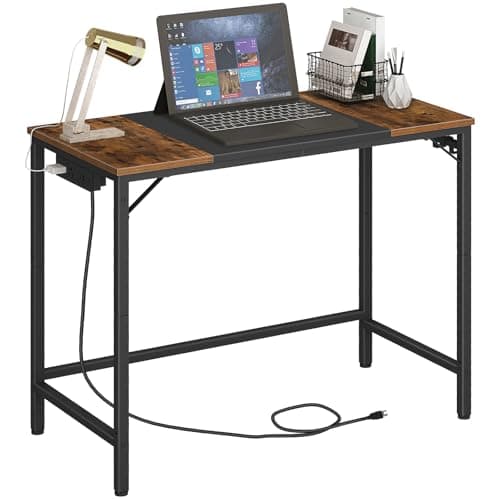 HOOBRO HOOBRO 31.5″ Desk with Power Outlet